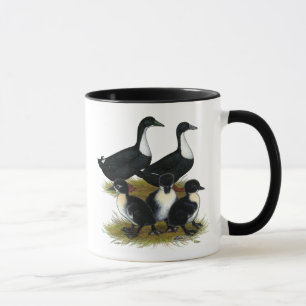 Schwedische Enten-Familie Tasse