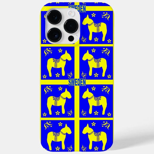 schwedische Farbzeichen Case-Mate iPhone Hülle (Rückseite)