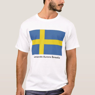 Schwedische Flagge, Camerata Aurora Borealis T-Shirt