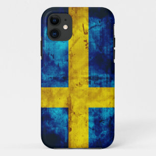 Schwedische Flagge iPhone 11 Hülle