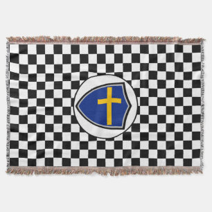 Schwedische Flagge Decke