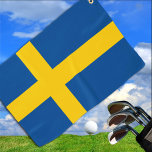 Schwedische Flagge / Golf Schweden / Sport Stockho Golfhandtuch<br><div class="desc">Sport-/Golfhandtuch: Schweden & Schwedische Fahne Mode - Liebe mein Land,  Reisen,  Urlaub,  Patrioten / Sportfans</div>