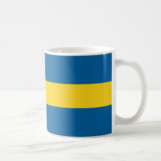 schwedische Flagge Kaffeetasse