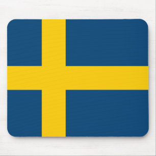 Schwedische Flagge Mousepad