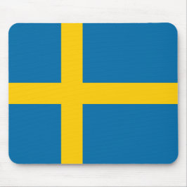 Schwedische Flagge (Schweden) Mousepad