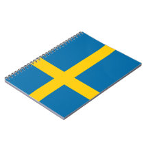 Schwedische Flagge (Schweden) Notebook