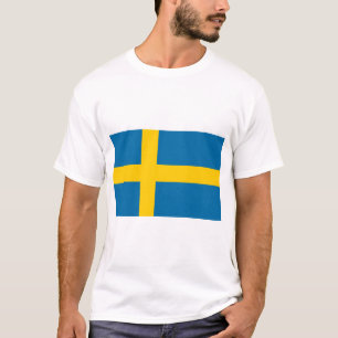 Schwedische Flagge (Schweden) T - Shirt