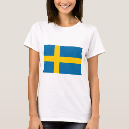 Schwedische Flagge (Schweden) T - Shirt