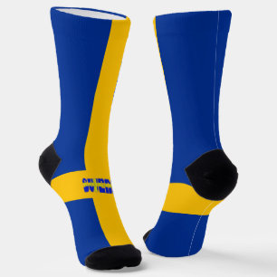 Schwedische Flagge Socken