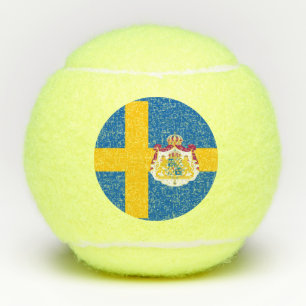 Schwedische Flagge Tennisbälle
