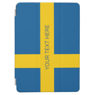 Schwedische Flagge von Zoll Apple iPad Air Hülle