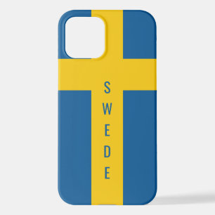 Schwedische Flagge Zazzle Basic Value iPhone 12 Fa iPhone 12 Hülle