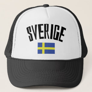 schwedische Flaggenikone Truckerkappe