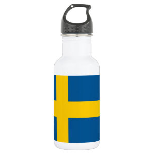 Schwedische Flasche für die Freiheit der Flagge Trinkflasche