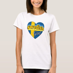 Schwedische Girl T-Shirt