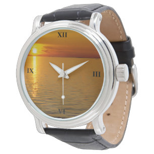 Schwedische Inseln Sunset Armbanduhr