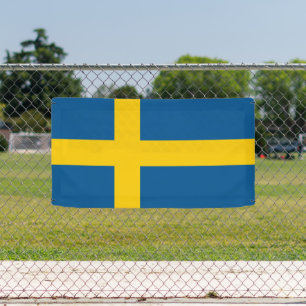 Schwedische Landesflagge benutzerdefiniertes Banne Banner