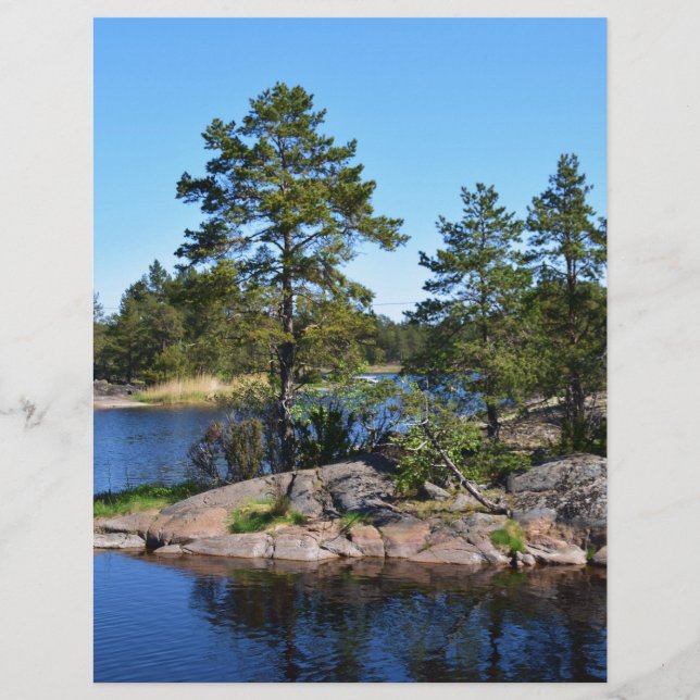Schwedische Landkarte (Vorderseite)