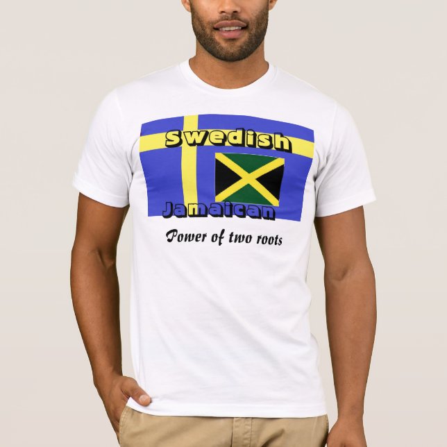 schwedische marokkanische T - Shirt (Vorderseite)