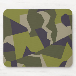 Schwedische Mausunterlage der Camouflage-M90 Mousepad