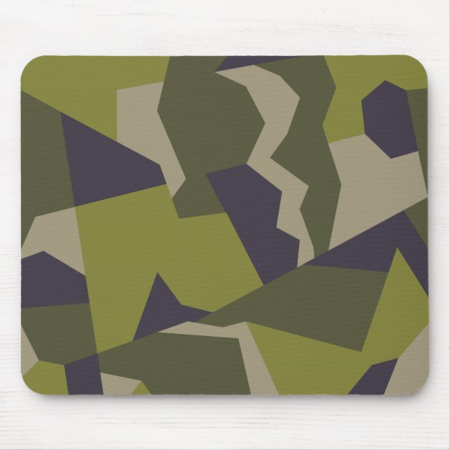 Schwedische Mausunterlage der Camouflage-M90 Mousepad (Vorne)