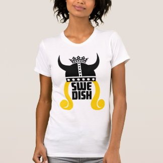 Schwedische Prinzessin Funny Ladys Zerstörter T - T-Shirt