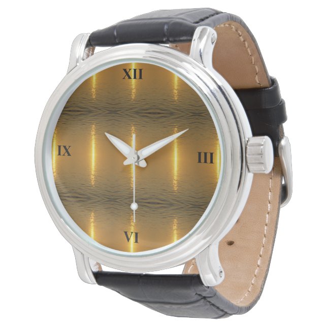 Schwedische Ripples Armbanduhr (Schrägansicht)