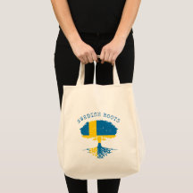 Schwedische Roots-Flagge