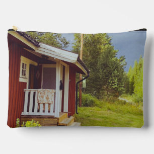 Schwedische Rustikale Hütte Bandana Zubehörtasche