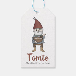 Schwedische Tomate Gnome - Definition Geschenkanhänger