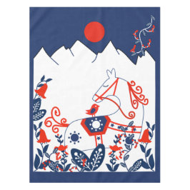 Schwedische und finnische Kunst Tischdecke