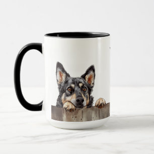 Schwedische Vallhund-Hunde-Tasse Tasse