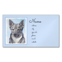 Schwedische Vallhund-Malerei - Niedliche Original