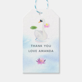 Schwedische Wasserfarbe Geschenkanhänger