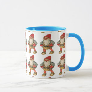 Schwedische Weihnachtself-Tasse Tasse