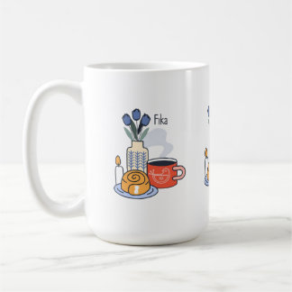 Schwedischer Fika-Kaffeepause 15 oz Tasse | Cozy S