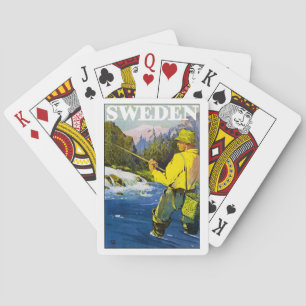 Schwedischer Fischer Spielkarten