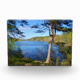 Schwedischer Fjord Fotoblock