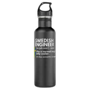 Schwedischer Ingenieur Definition Funny Sweden Eng Edelstahlflasche