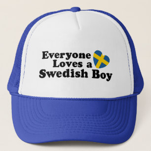 Schwedischer Junge Truckerkappe