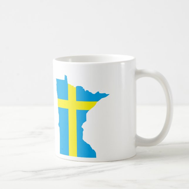 Schwedischer Minnesotan Kaffeetasse (Rechts)