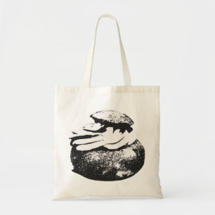 Schwedischer Semla bun Fika T - Shirt Tragetasche