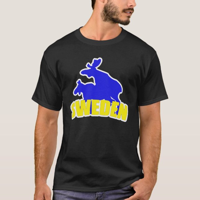 Schwedischer T - Shirt (Vorderseite)