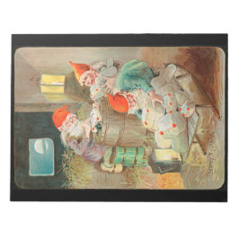 Schwedischer Weihnachtsmann (von Jenny Nyström) Notizblock