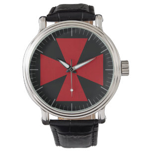 Schwedisches Freimaurerkreuz Armbanduhr
