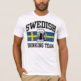 schwedisches Trinkteam T-Shirt