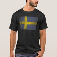 Schwedisches Zuhause für Flaggen-Priese