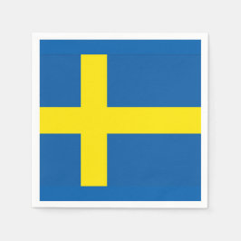 SCHWEDISH FLAG SERVIETTE