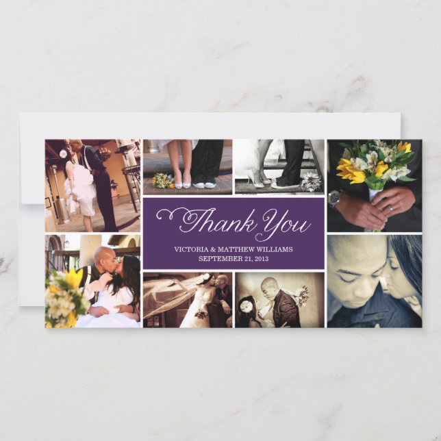 SCHWEET SCRIPT COLLAGE | DANKE, DASS DU KARTE (Vorderseite)
