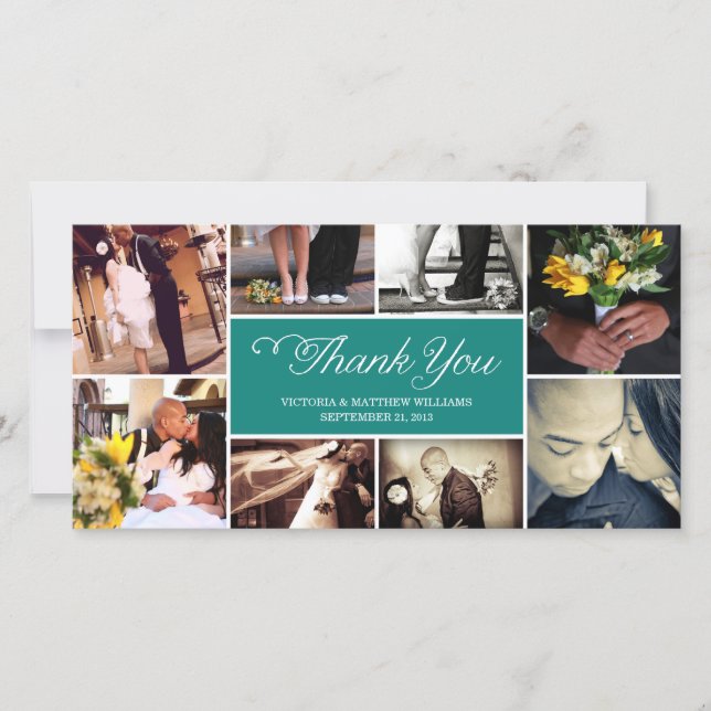 SCHWEET SCRIPT COLLAGE | DANKE, DASS DU KARTE (Vorderseite)